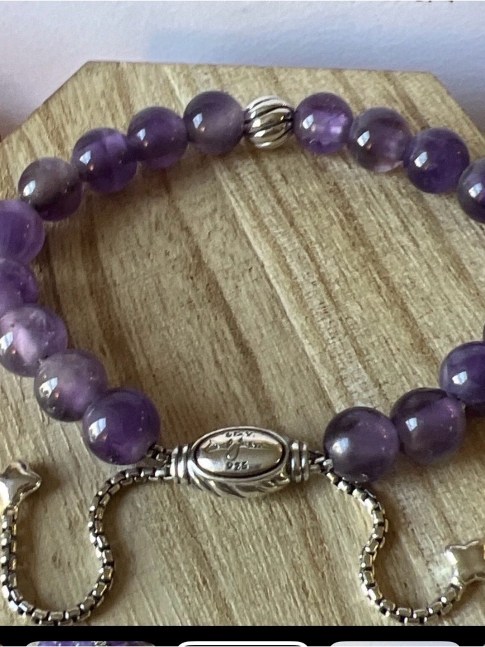David Yurman amethyst bracelet